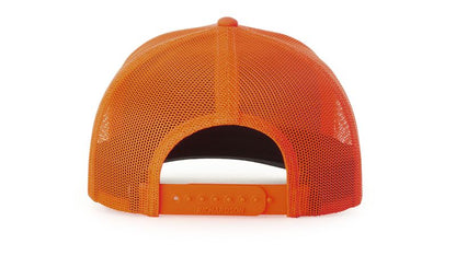 Richardson 882FP Blaze Orange Five Panel Trucker Cap