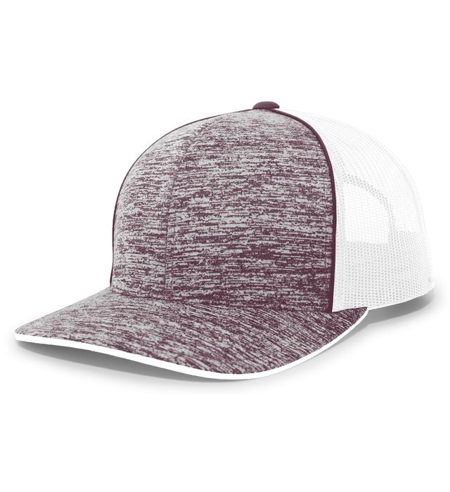 Maroon Heather/White/Maroon Heather color variant