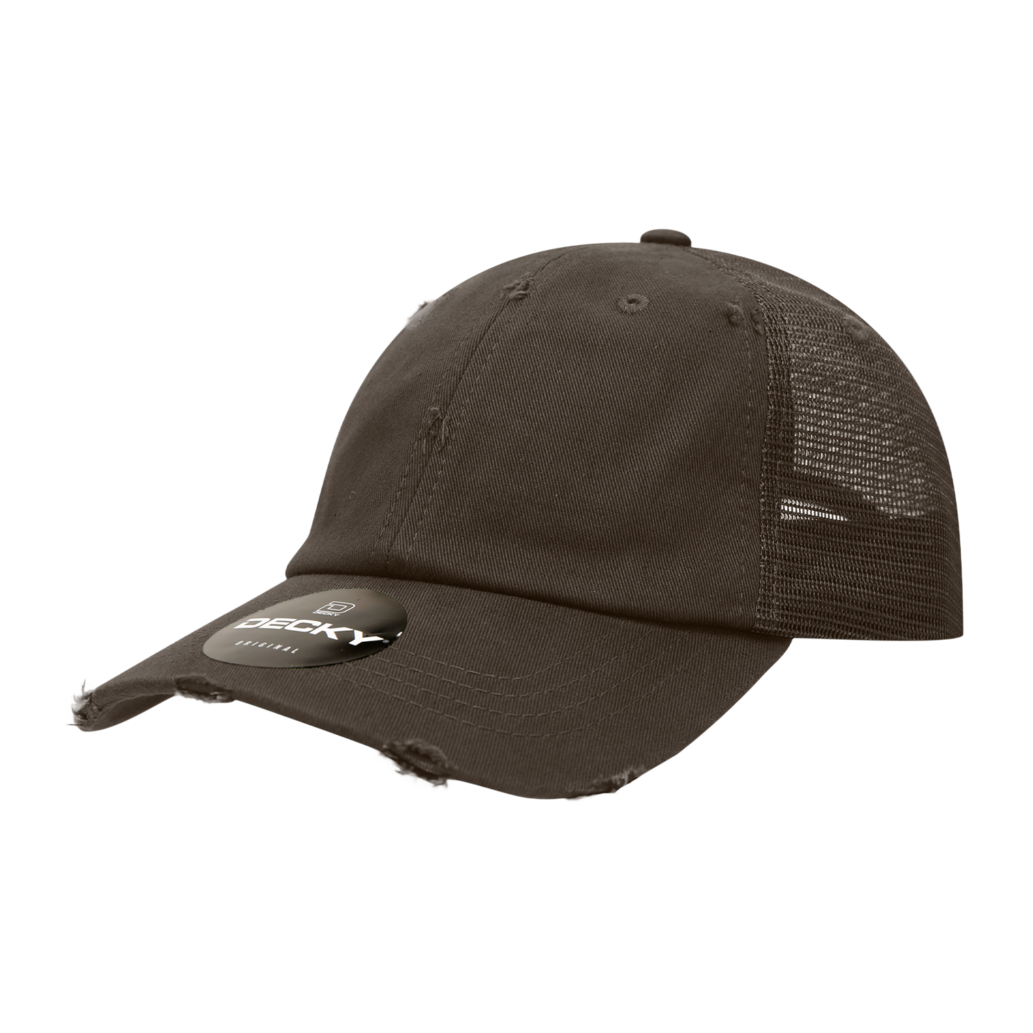 Decky 110 Low Profile Vintage Trucker Hats 6 Panel Caps Cotton Relaxed Wholesale