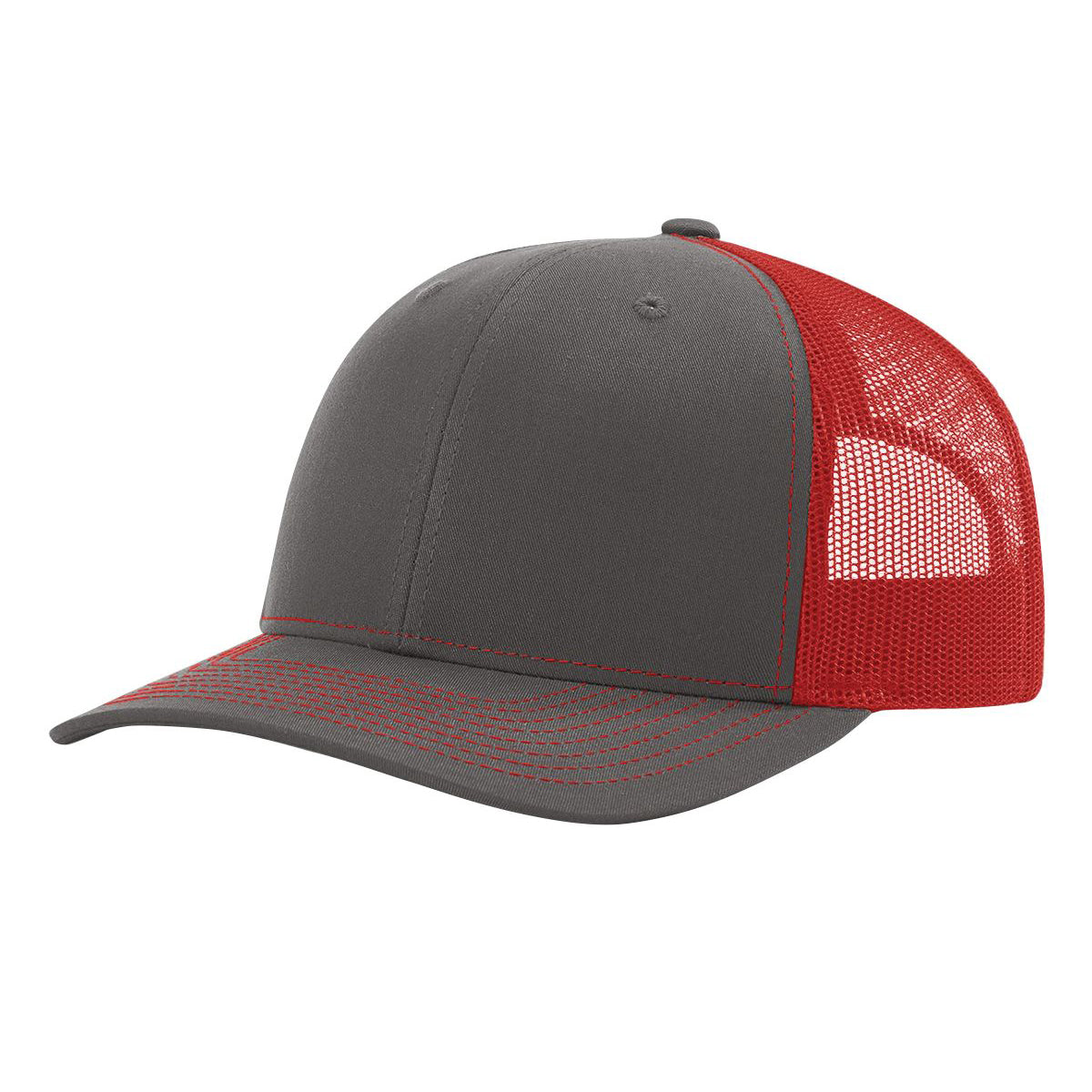 Richardson 112 Charcoal/Red