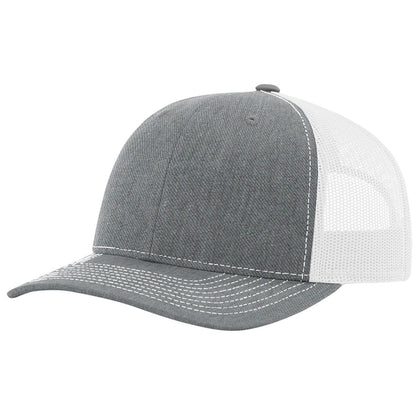 Richardson 112 Heather Grey/White