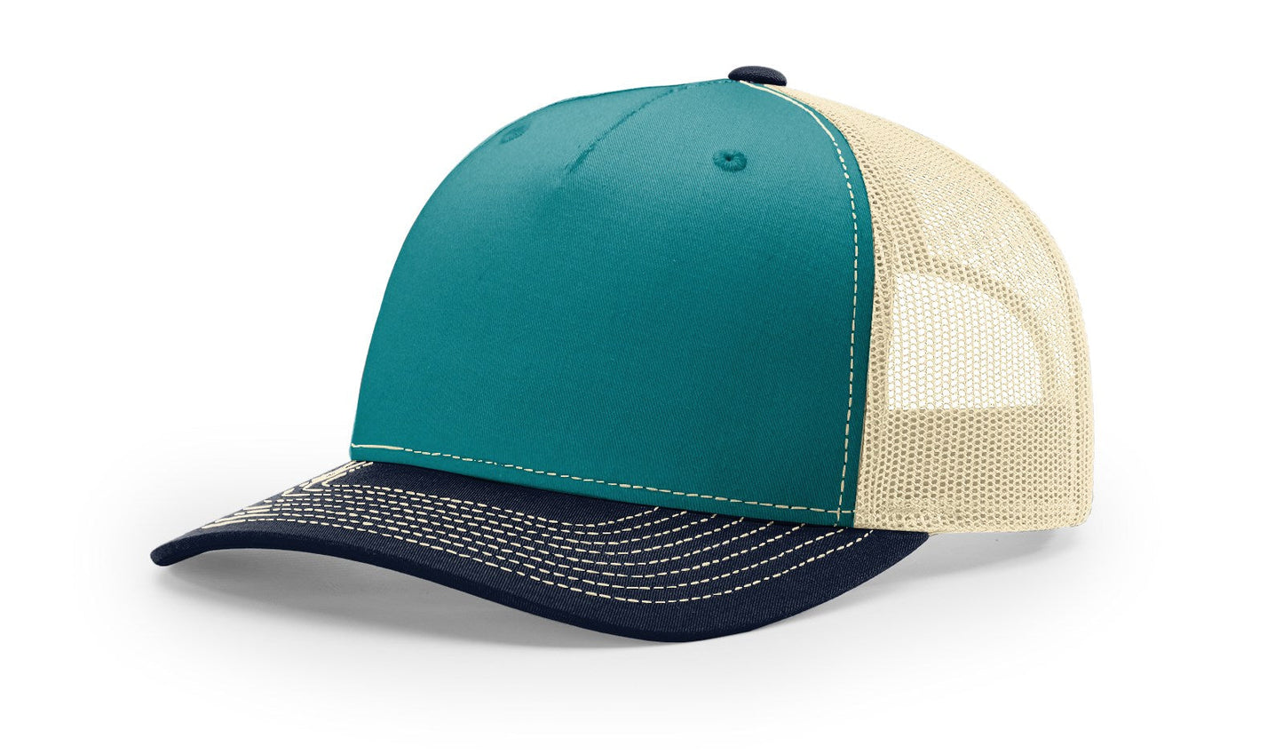 Richardson 112FP - 5-Panel Trucker Snapback Hat