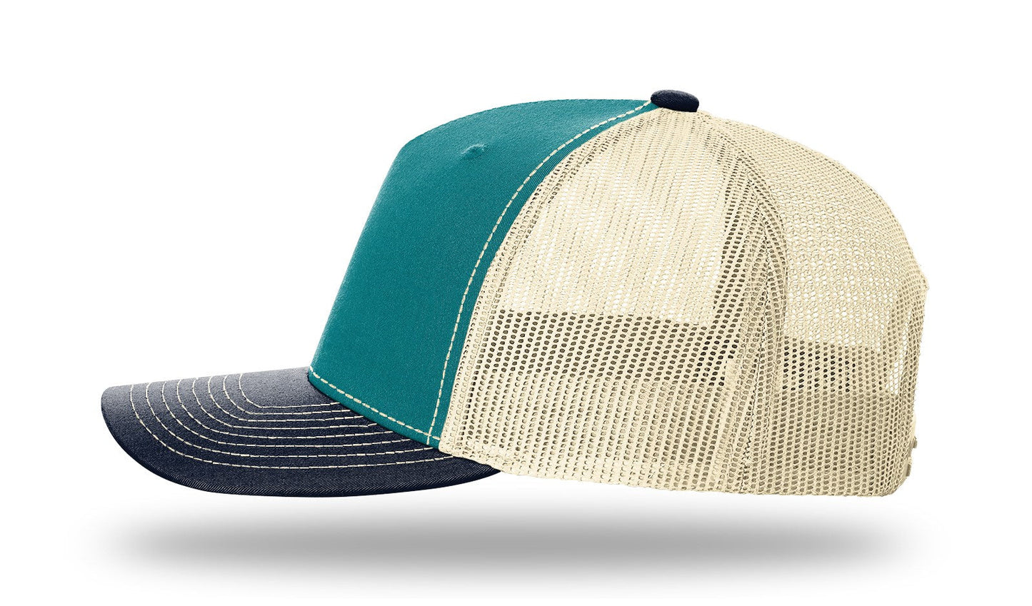 Richardson 112FP - 5-Panel Trucker Snapback Hat