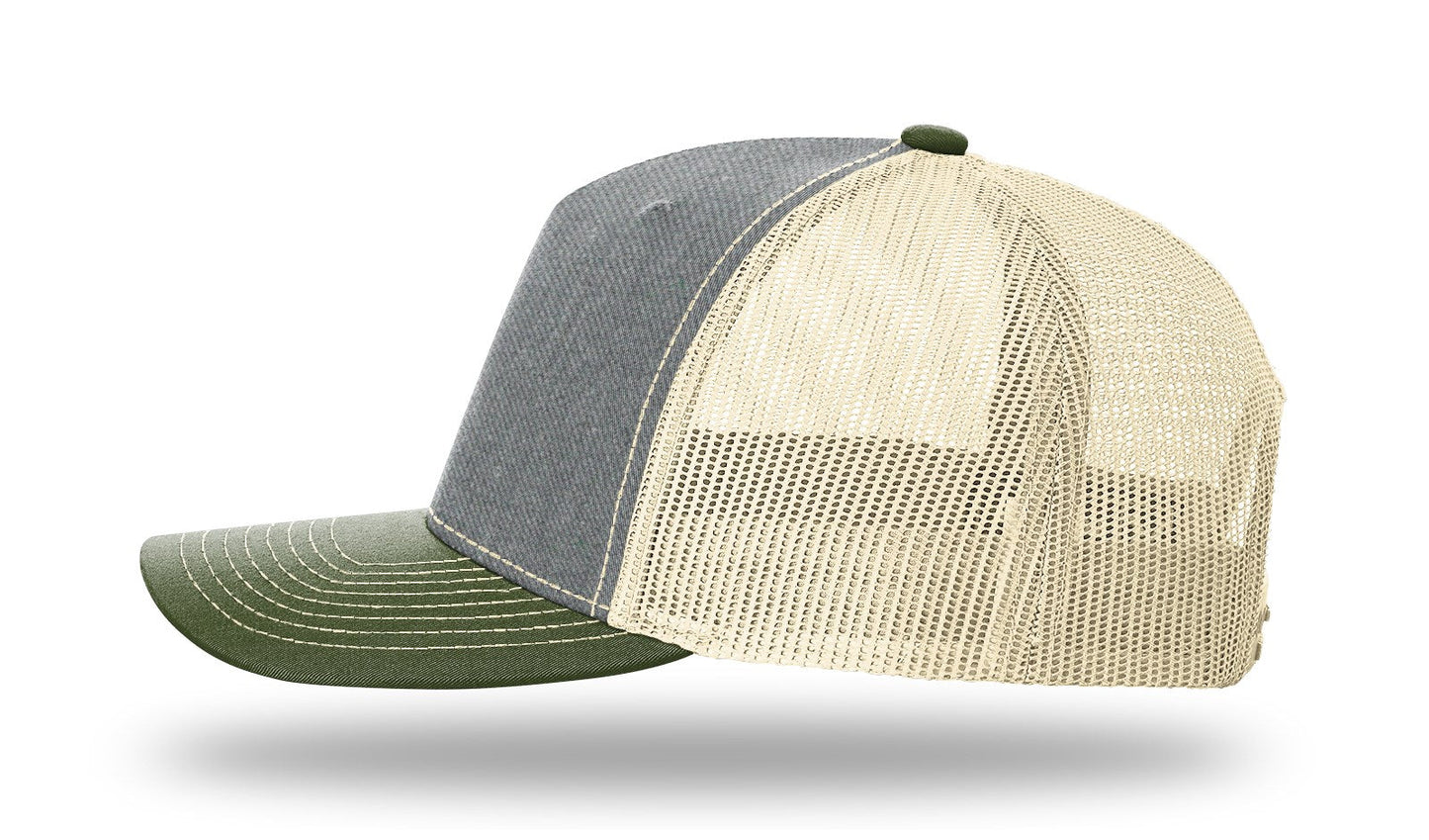 Richardson 112FP - 5-Panel Trucker Snapback Hat