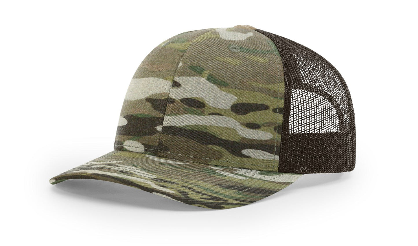 Richardson 112PT Printed Tactical Trucker Hat