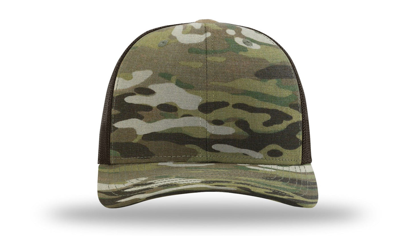 Richardson 112PT Printed Tactical Trucker Hat