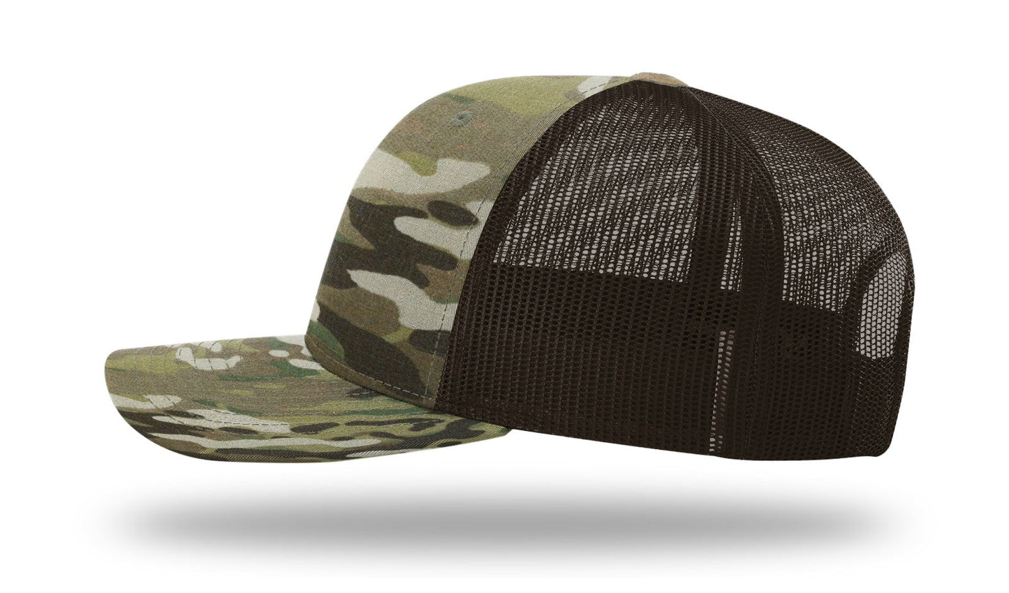 Richardson 112PT Printed Tactical Trucker Hat