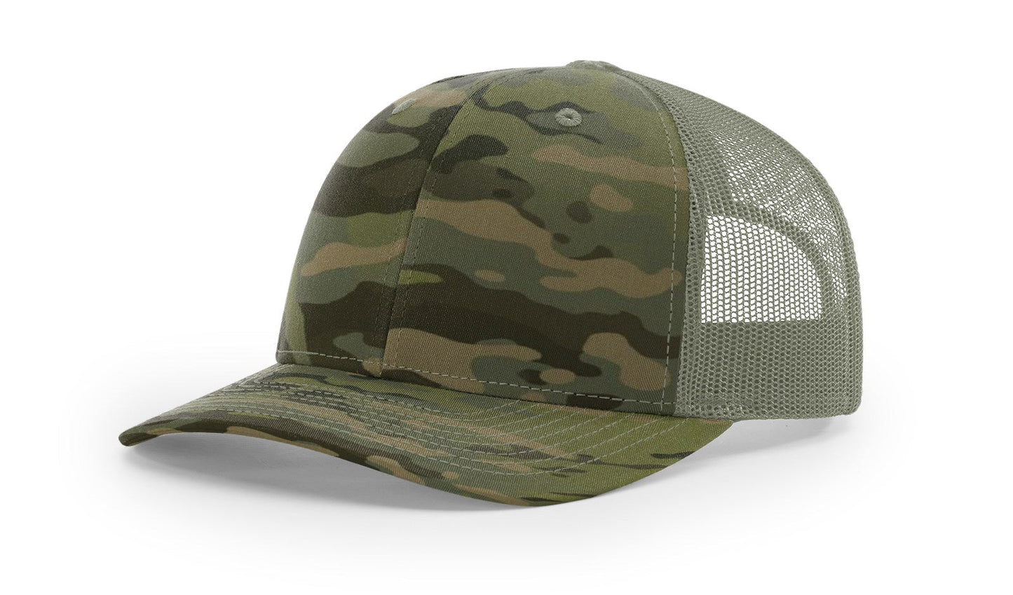 Richardson 112PT Printed Tactical Trucker Hat