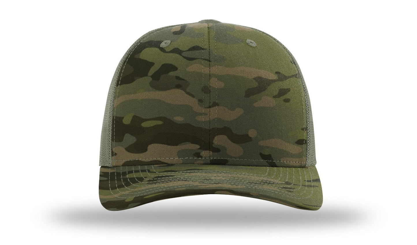 Richardson 112PT Printed Tactical Trucker Hat