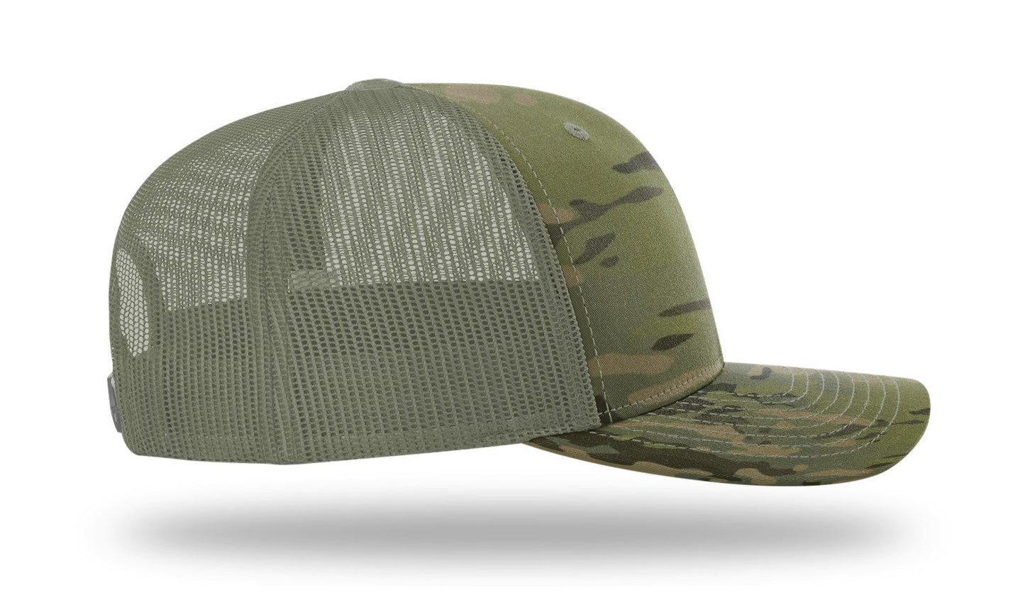 Richardson 112PT Printed Tactical Trucker Hat