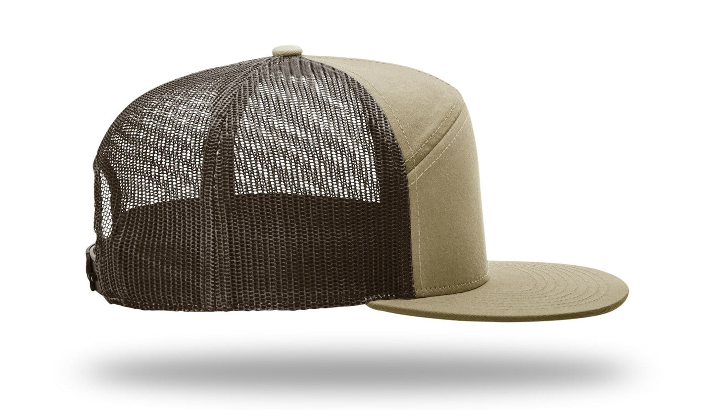 Richardson 168 7-Panel Trucker Hat Snapback