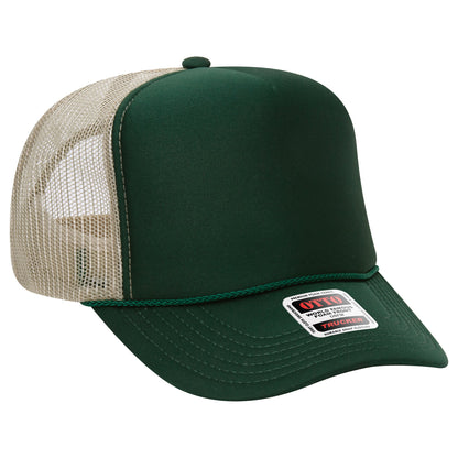 Otto 5-Panel High Crown Foam Trucker Hats Mesh Back Cap - 39-165