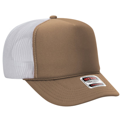 Otto 5-Panel High Crown Foam Trucker Hats Mesh Back Cap - 39-165