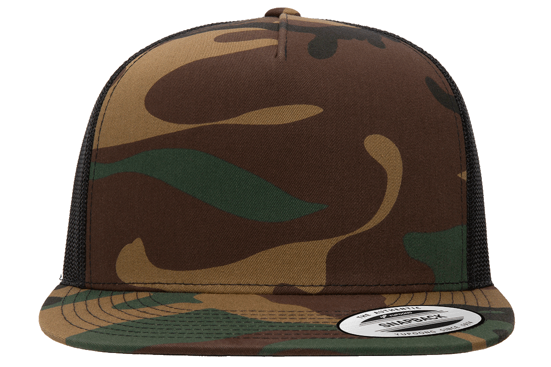 YP Classics 6006CA Classic Trucker Camo Cap