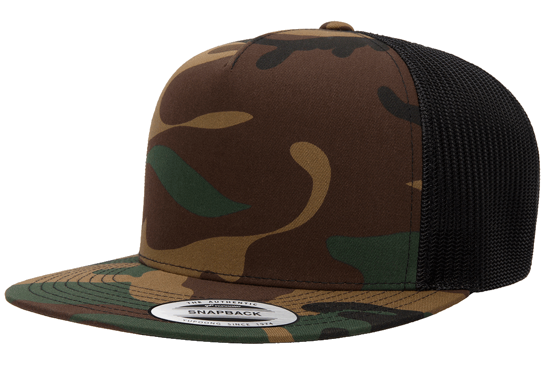 YP Classics 6006CA Classic Trucker Camo Cap