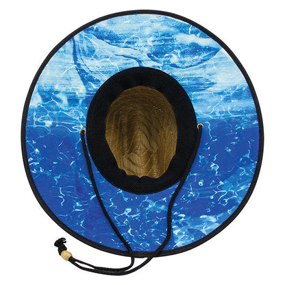 Mega Cap 8030C Lifeguard Straw Hat