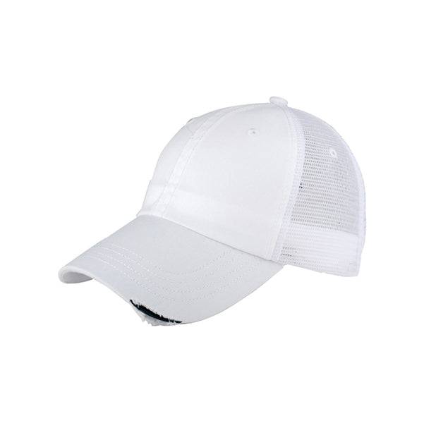 Mega Cap 6887 Low Profile (Unstructured) Washed Organic Cotton Mesh Cap