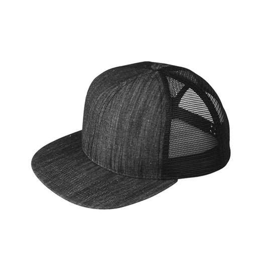 Mega Cap 6997B Flat Bill Trucker Cap - Star Hats & Embroidery