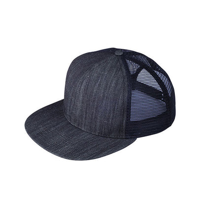 Mega Cap 6997B Flat Bill Trucker Cap