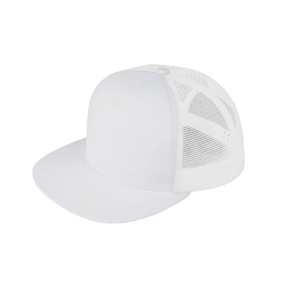 Mega Cap 6997B Flat Bill Trucker Cap