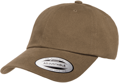 Yupoong 6245PT Peached Cotton Twill Dad Cap Relaxed Hat YP Classics