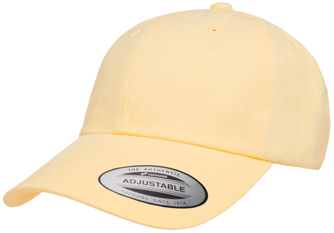 Yupoong 6245PT Peached Cotton Twill Dad Cap Relaxed Hat YP Classics