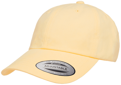 Yupoong 6245PT Peached Cotton Twill Dad Cap Relaxed Hat YP Classics