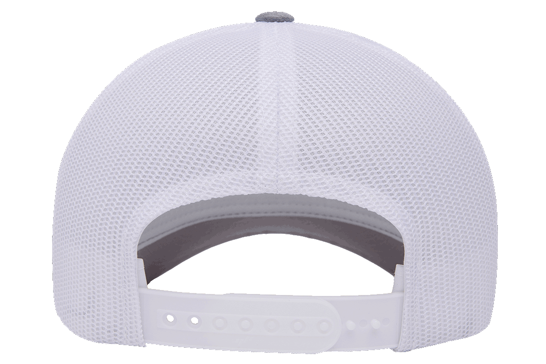 Yupoong 6506T 5-Panel Retro Trucker Hat Baseball Cap with Mesh Back 2-Tone Colors YP Classics