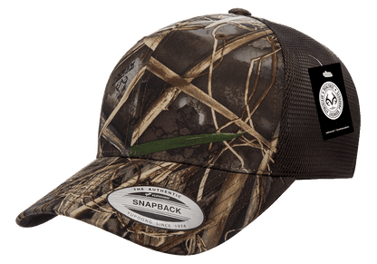 YP Classics 6606RC Realtree Camo Retro Trucker Cap