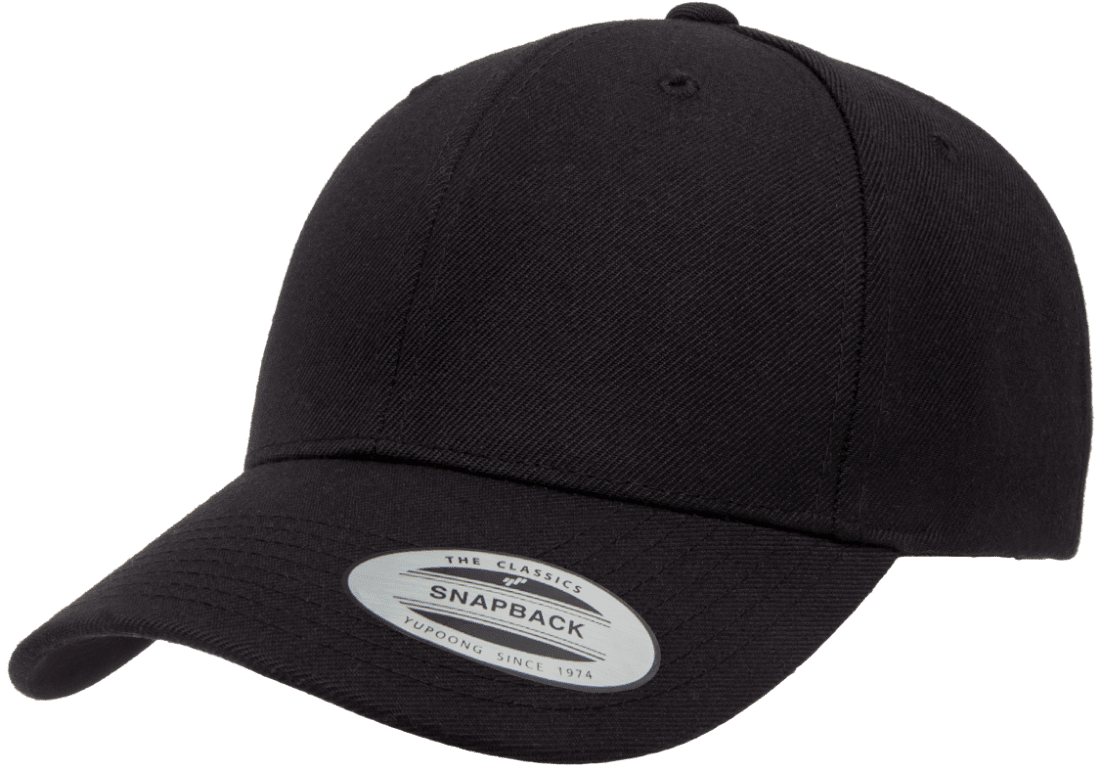 Yupoong 6789M Premium Curved Baseball Hat Snapback Cap - YP Classics