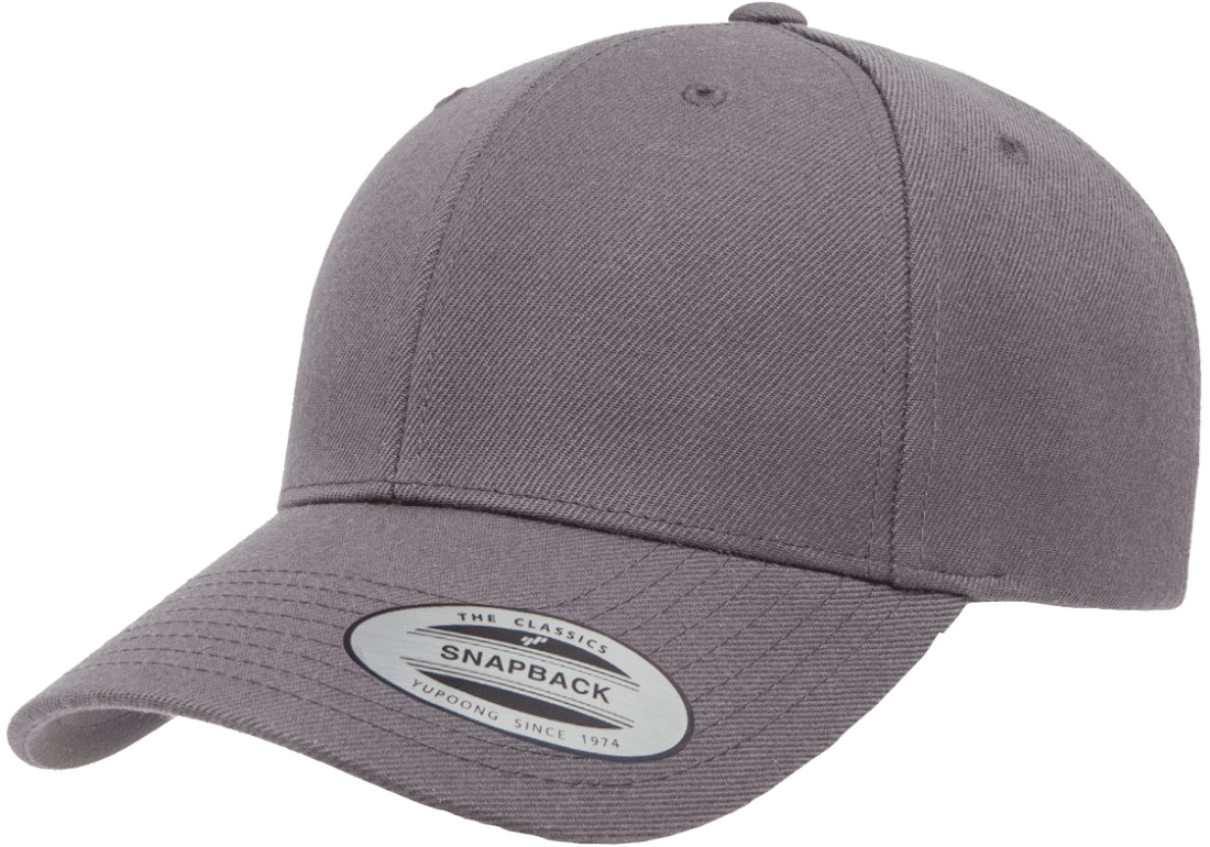 Yupoong 6789M Premium Curved Baseball Hat Snapback Cap - YP Classics