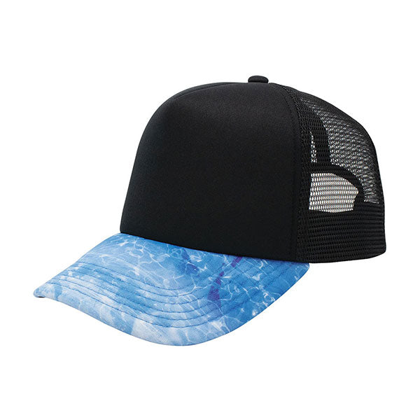 Mega Cap 6801D Sublimated Foam Trucker Cap