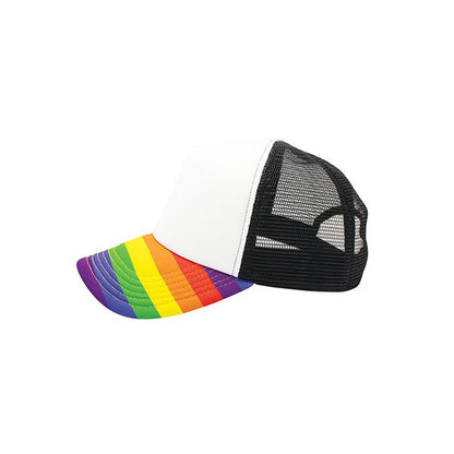 Mega Cap 6801D Sublimated Foam Trucker Cap