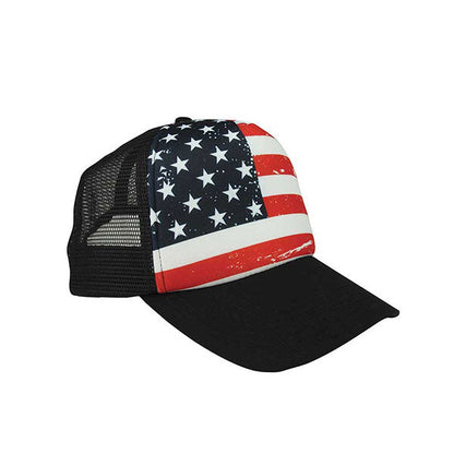 Mega Cap 6801F USA Trucker Cap