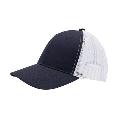 Mega Cap 6901MY Youth Poly Cotton Twill Trucker Cap