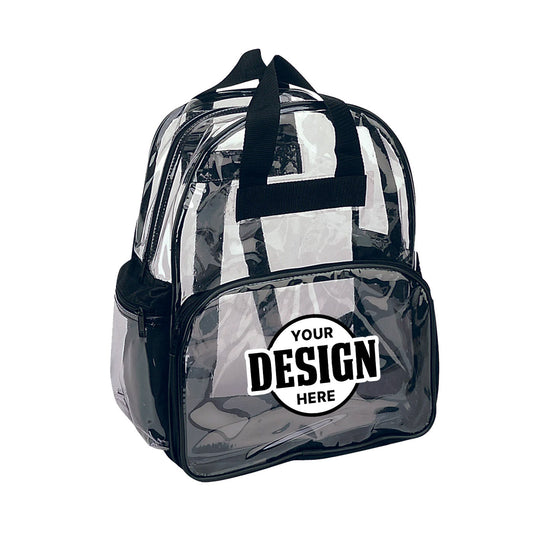 Custom Printed Nissun Clear Backpack CBP - Star Hats & Embroidery