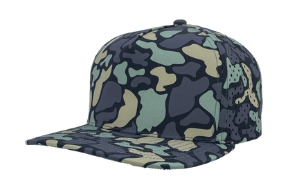 Zapped Headwear Blackhawk 5 Panel Perforated Cap