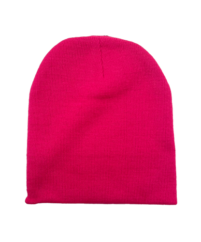 Unbranded Short Knit Beanie, Blank Knit Cap