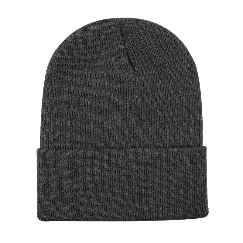 Unbranded Long Knit Beanie, Blank Knit Cap