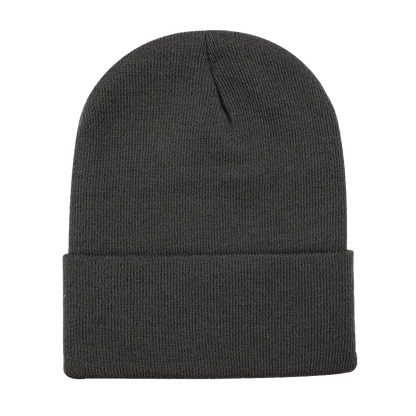 Unbranded Long Knit Beanie, Blank Knit Cap