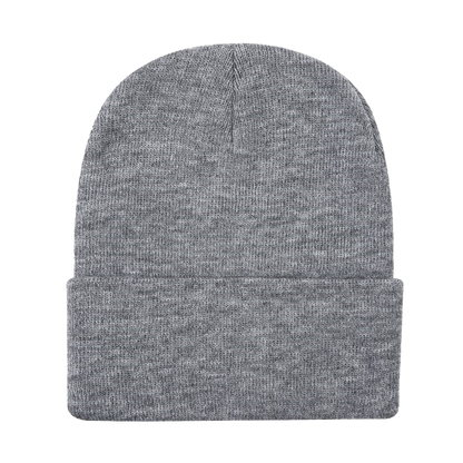 Unbranded Long Knit Beanie, Blank Knit Cap