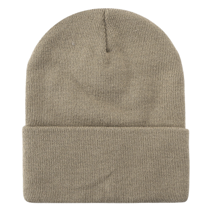 Unbranded Long Knit Beanie, Blank Knit Cap