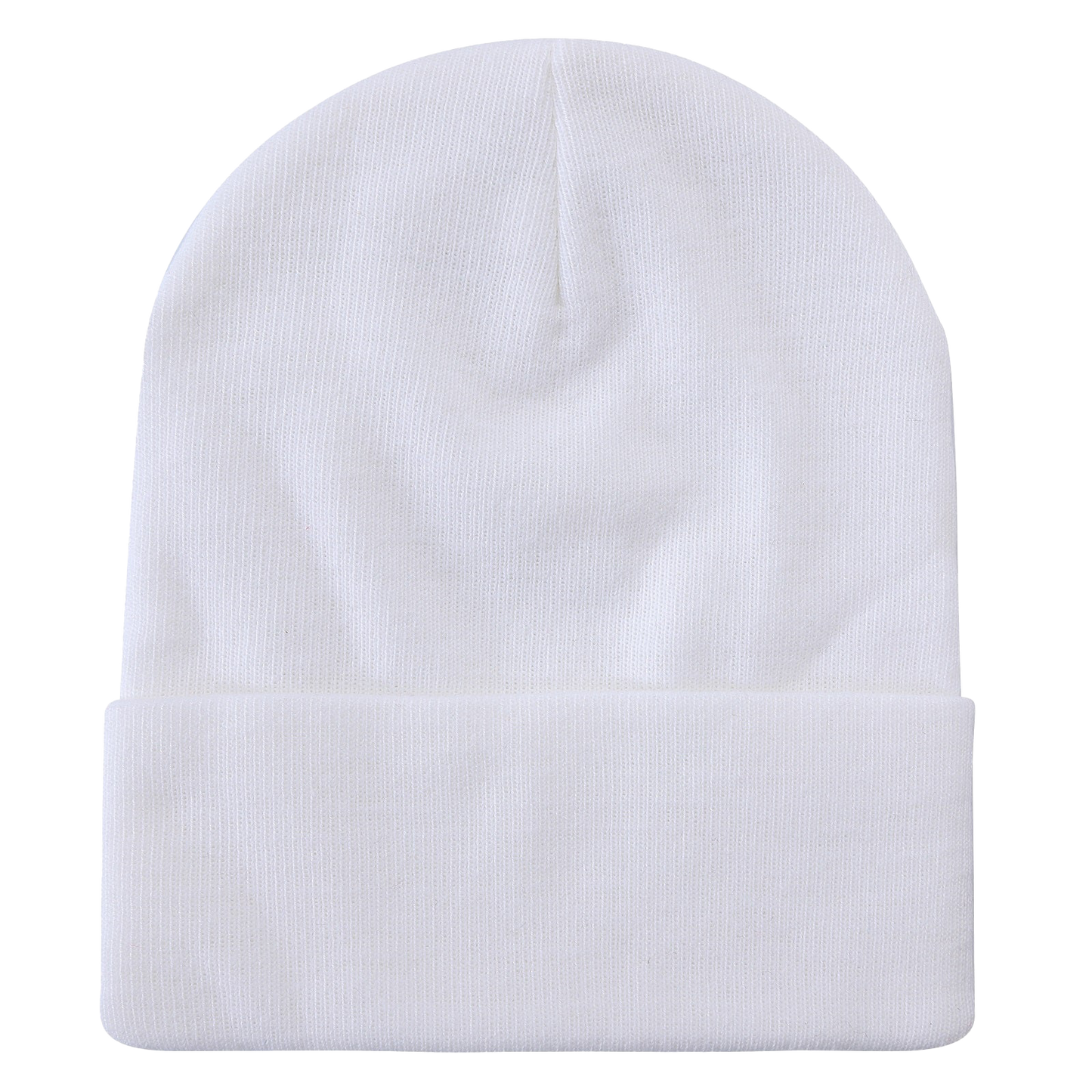 Unbranded Long Knit Beanie, Blank Knit Cap