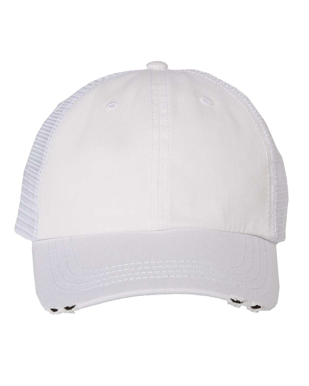 Mega Cap 6887 Frayed-Bill Twill Cap