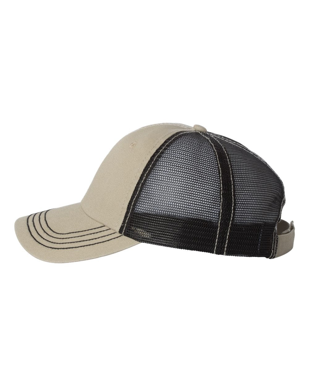 Mega Cap 6894 Washed Twill Trucker Cap