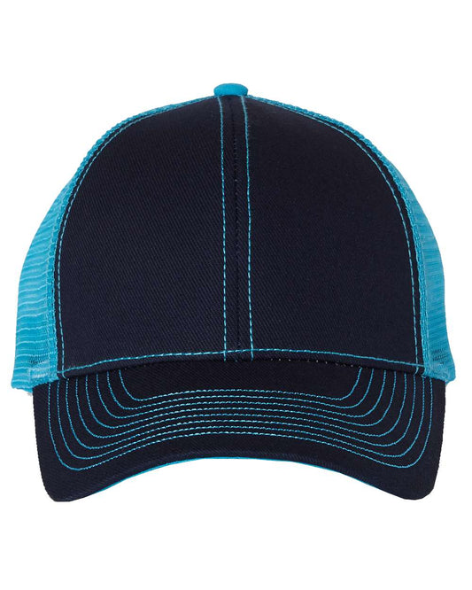 Mega Cap 7641 Twill-Front Trucker Cap - Star Hats & Embroidery