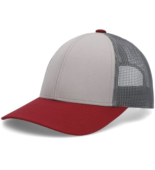 Heather Grey/Lt Charcoal/Varsity Red color variant