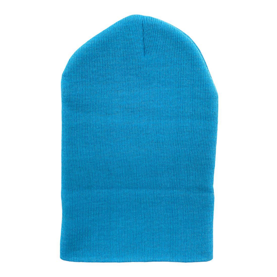 Beanies Caps Toboggan Cuffed Soft Knit in Bulk Multi-Color Plain Blank Wholesale Lot