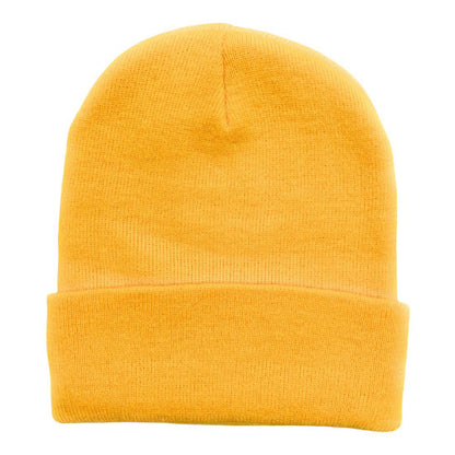 Beanies Caps Toboggan Cuffed Soft Knit in Bulk Multi-Color Plain Blank Wholesale Lot