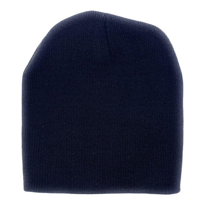 Beanies Caps Toboggan Short Uncuffed Soft Knit in Bulk Multi-Color Plain Blank Wholesale Lot